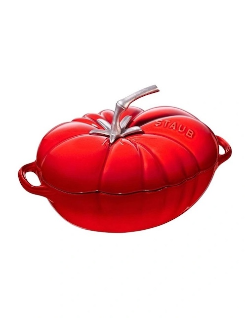 Staub Cocotte Tomato 珐琅铸铁锅 番茄锅 25cm/2.9L – 5折优惠！