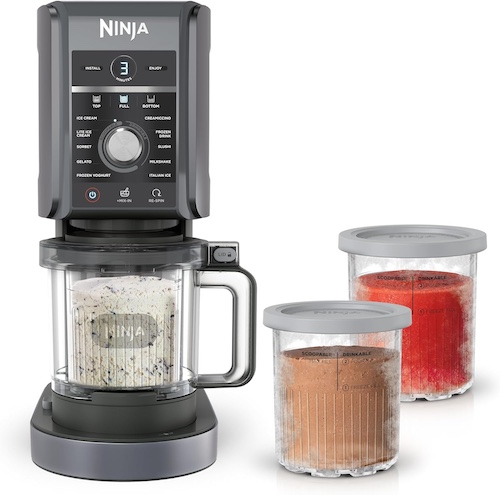 Ninja CREAMi Deluxe 11合1 多功能冰淇淋机 甜品机 NC501ANZ – 6折优惠！