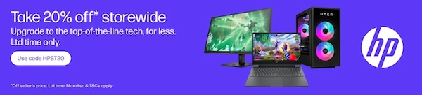 HP 惠普 官方 eBay 店：全场所有商品 – 额外8折优惠！