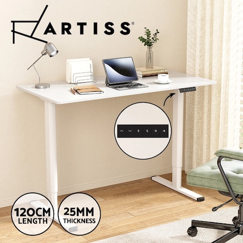 Artiss 电动可调节办公桌 站坐两用升降电脑桌 120CM – 4折优惠！