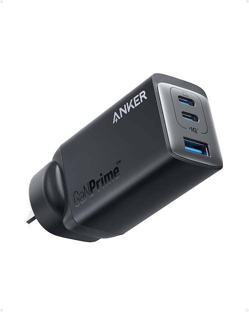 Anker 安克 Anker 735 Charger GaN Prime 65W 氮化镓 2C1A 三口快充 充电头 – 6折优惠！