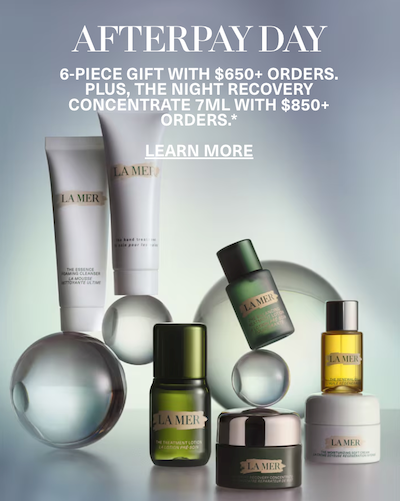 奢华美妆品牌 La Mer 海蓝之谜 澳洲官网活动：购物满$650，可获得小样6件套！