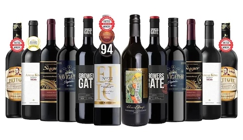 AU Premium Red Wines 澳洲优质红葡萄酒套装 12x 750ml – 3折优惠！
