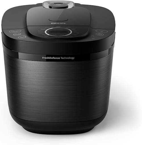 飞利浦 Philips 5000 系列数码智能电饭煲 1.8 升容量 备长炭涂层 48小时保鲜 HD4814/31 – 4折优惠！