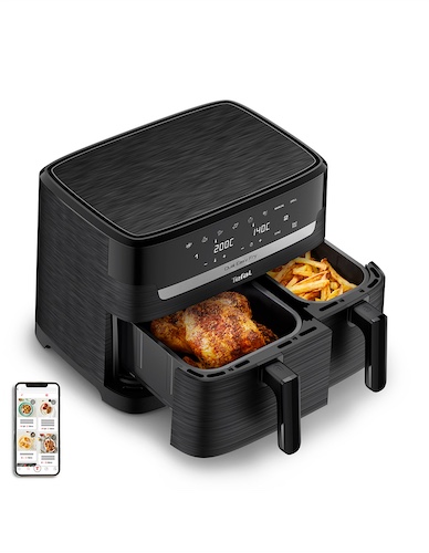 Tefal 特福 EY901N 双烤篮 8.3升 XXL 空气炸锅 – 4折优惠！