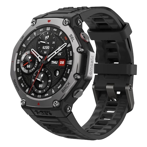 华米科技 Amazfit T-Rex 3 户外智能手表 玄武黑 – 5折优惠！