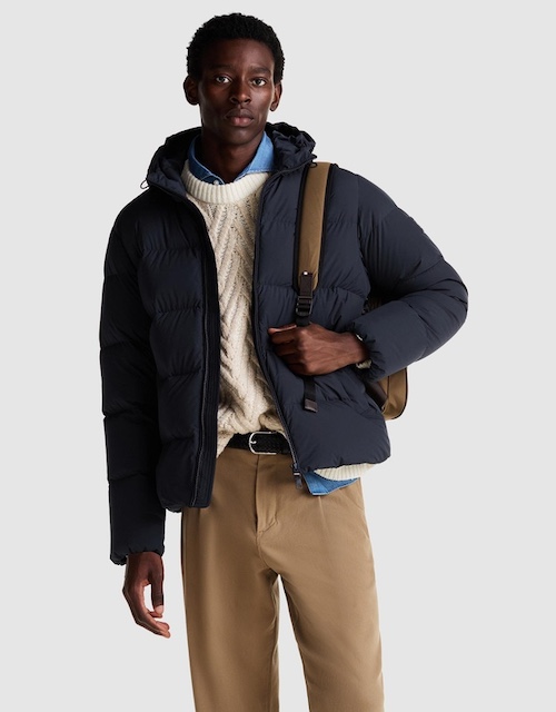 Tommy Hilfiger 男款连帽羽绒夹克 – 6折优惠！