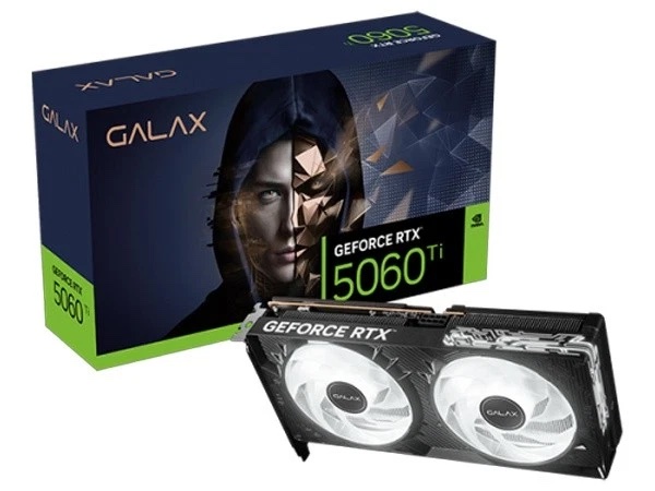 Galax GeForce RTX 5060 Ti 1-Click OC 16GB GDDR7 游戏独立显卡 – 8折优惠！