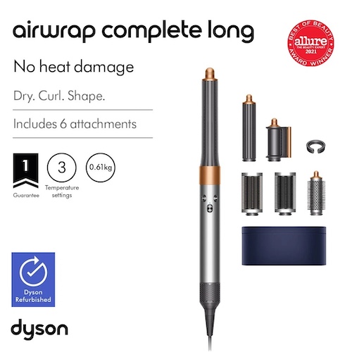 (官翻版) Dyson 戴森 Airwrap multi-styler Complete Long 美发造型器 发型神器 – 4折优惠！