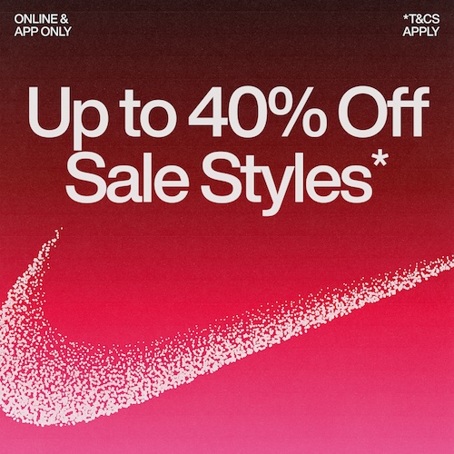 运动品牌 Nike 耐克澳洲官网活动：部分精选特价商品 – 低至6折优惠！