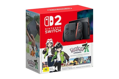 任天堂 Nintendo Switch 2 新款游戏主机 + Pokémon Legends: Z-A Bundle 游戏套装 – 88折优惠！
