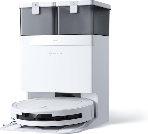 科沃斯 ECOVACS DEEBOT T50 Omni 扫拖一体机器人 零缠绕 2.0 技术 75℃热水洗拖布 全能基站 81毫米超薄机身 – 5折优惠！