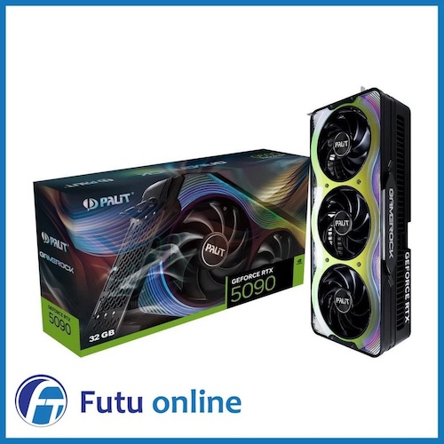 Palit GeForce RTX 5090 GameRock 32GB GDDR7 顶级游戏显卡 – 8折优惠!