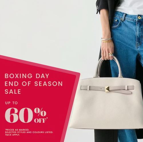 时尚网站 The Iconic 季末活动：部分精选商品 – 低至4折优惠！