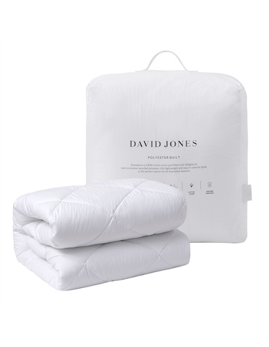 David Jones Collection 环保面料夏薄被 Double – 3折优惠!